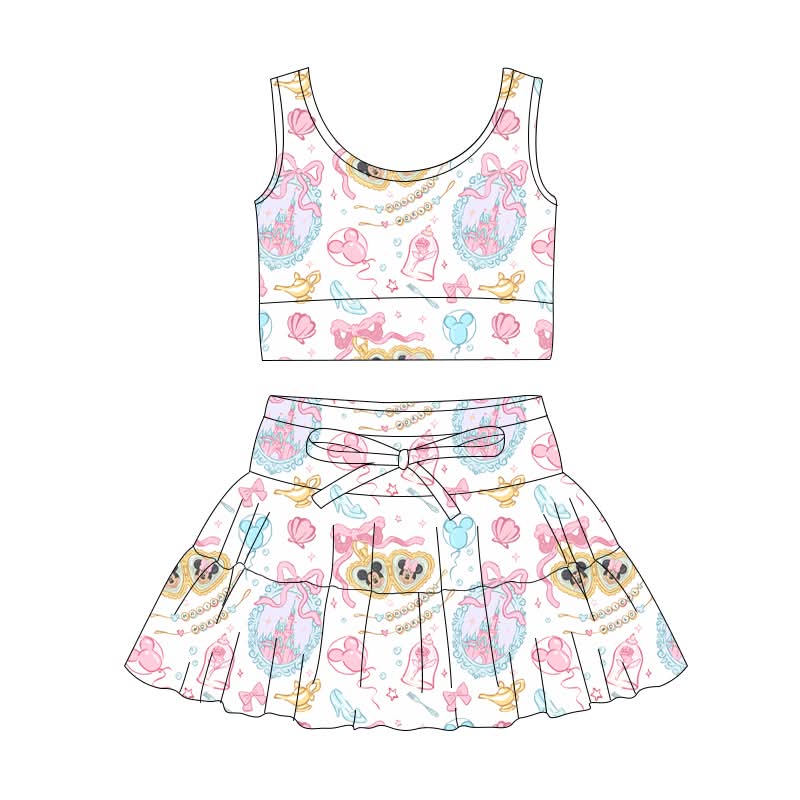 Minnie & Mickey Castle Tulle Set