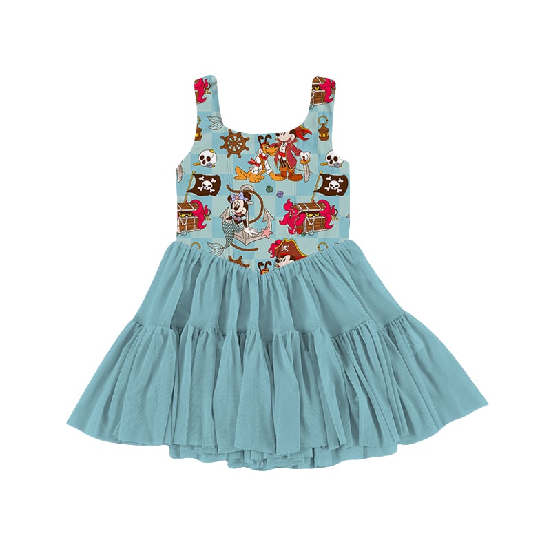 ✨Cruise✨Mickey + friends pirate twirl dress