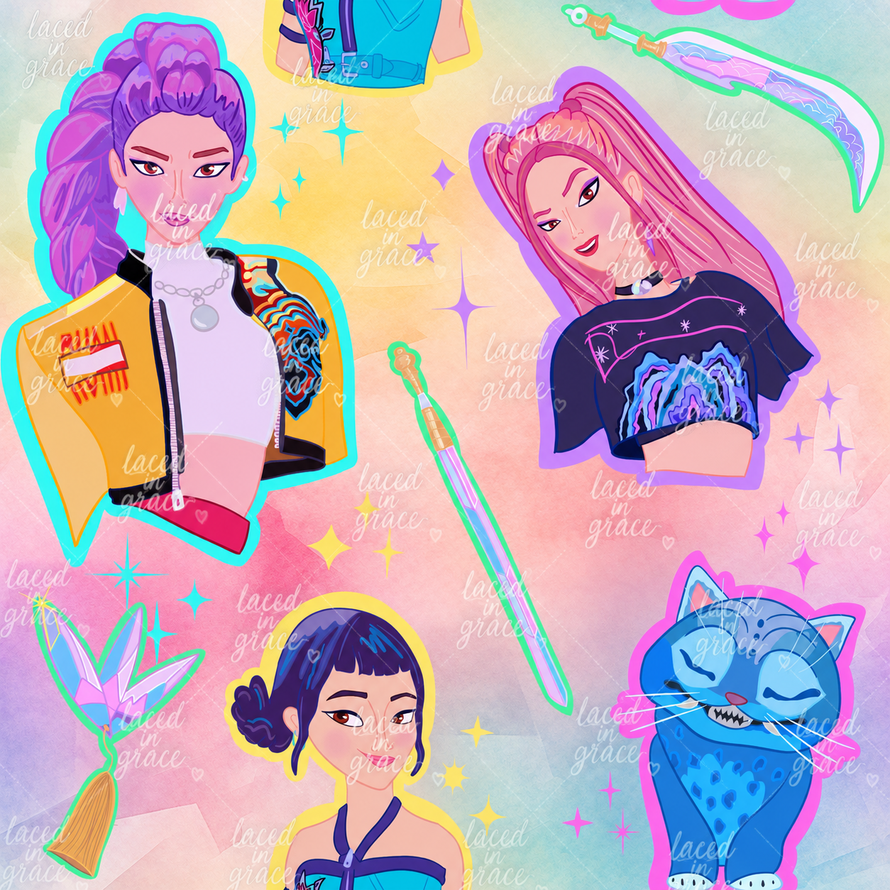 ✨KPOP Tulle set✨