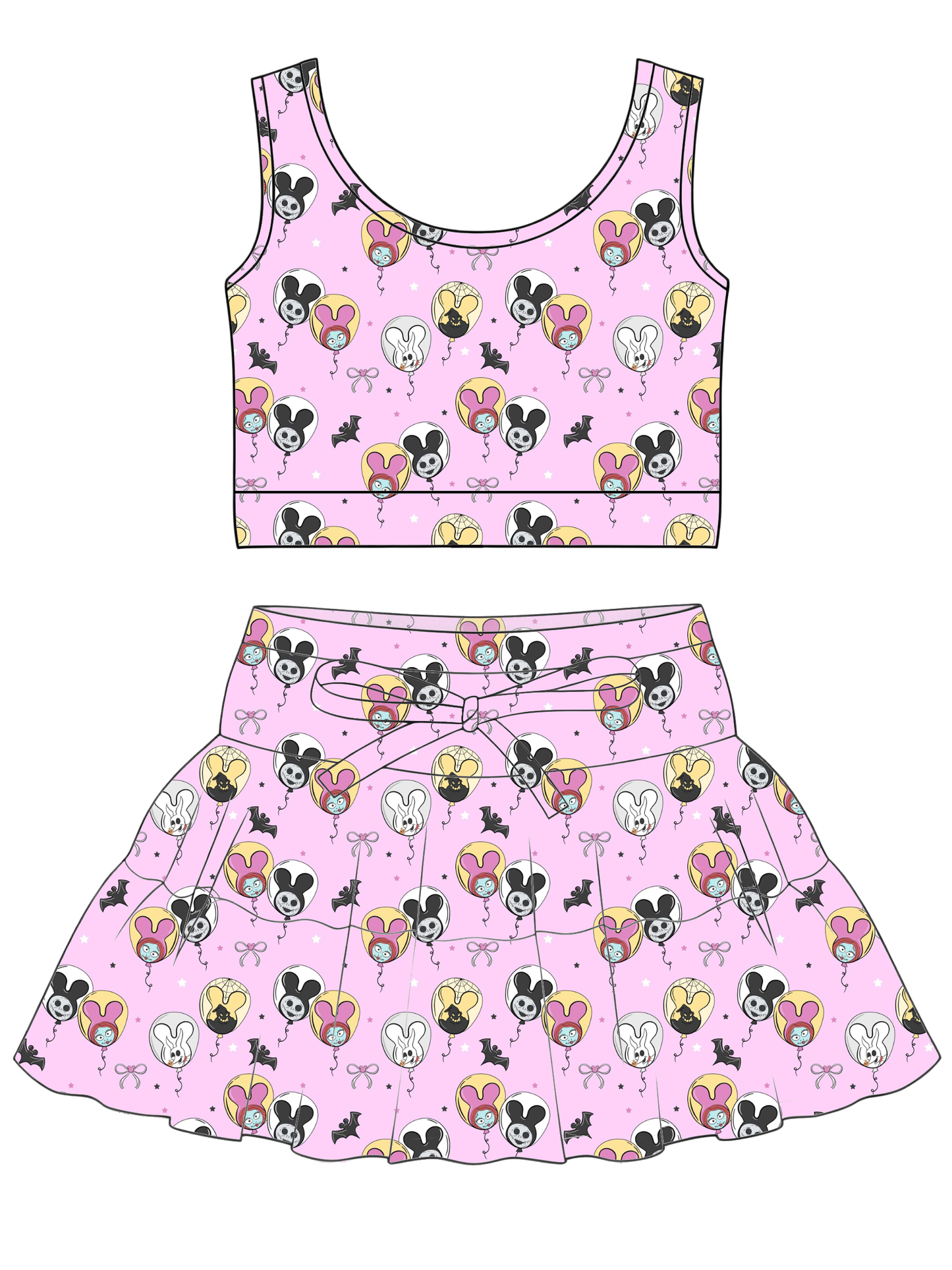 Nightmare tulle set