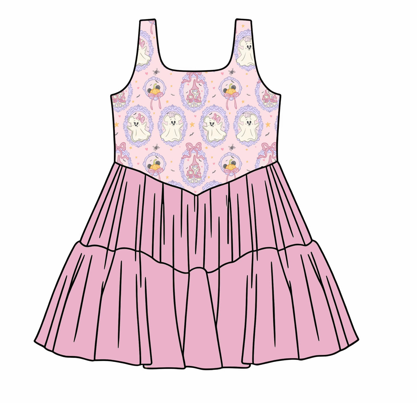 Girlie Ghost Tulle dress