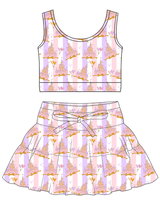 Fall Castle Tulle Set