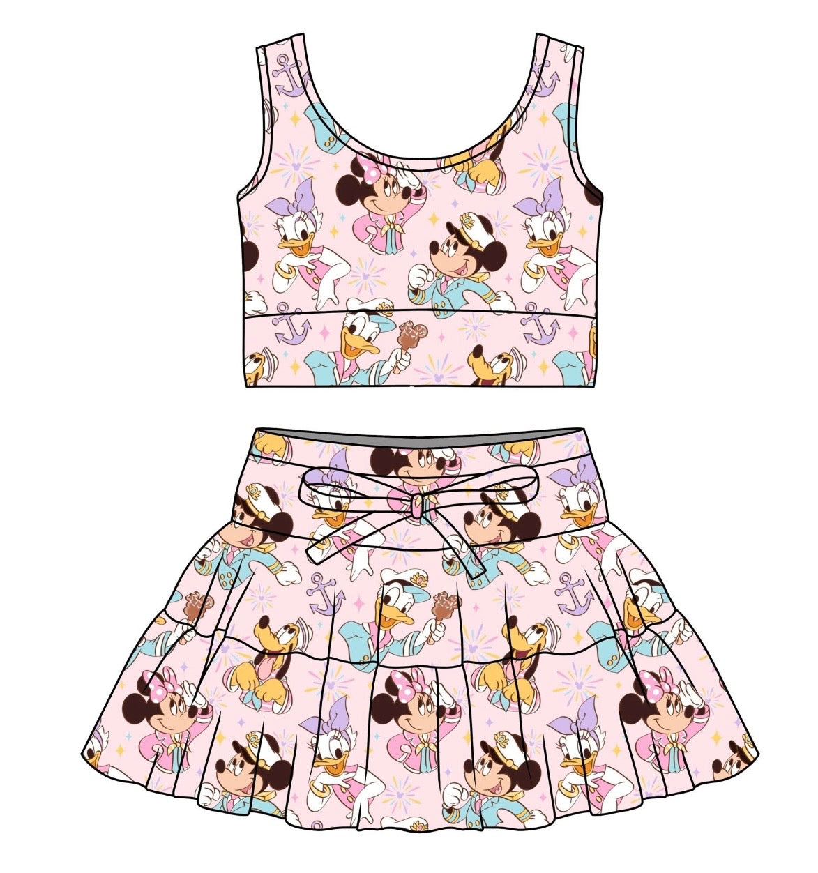 Cruisin’ Spring Tulle set