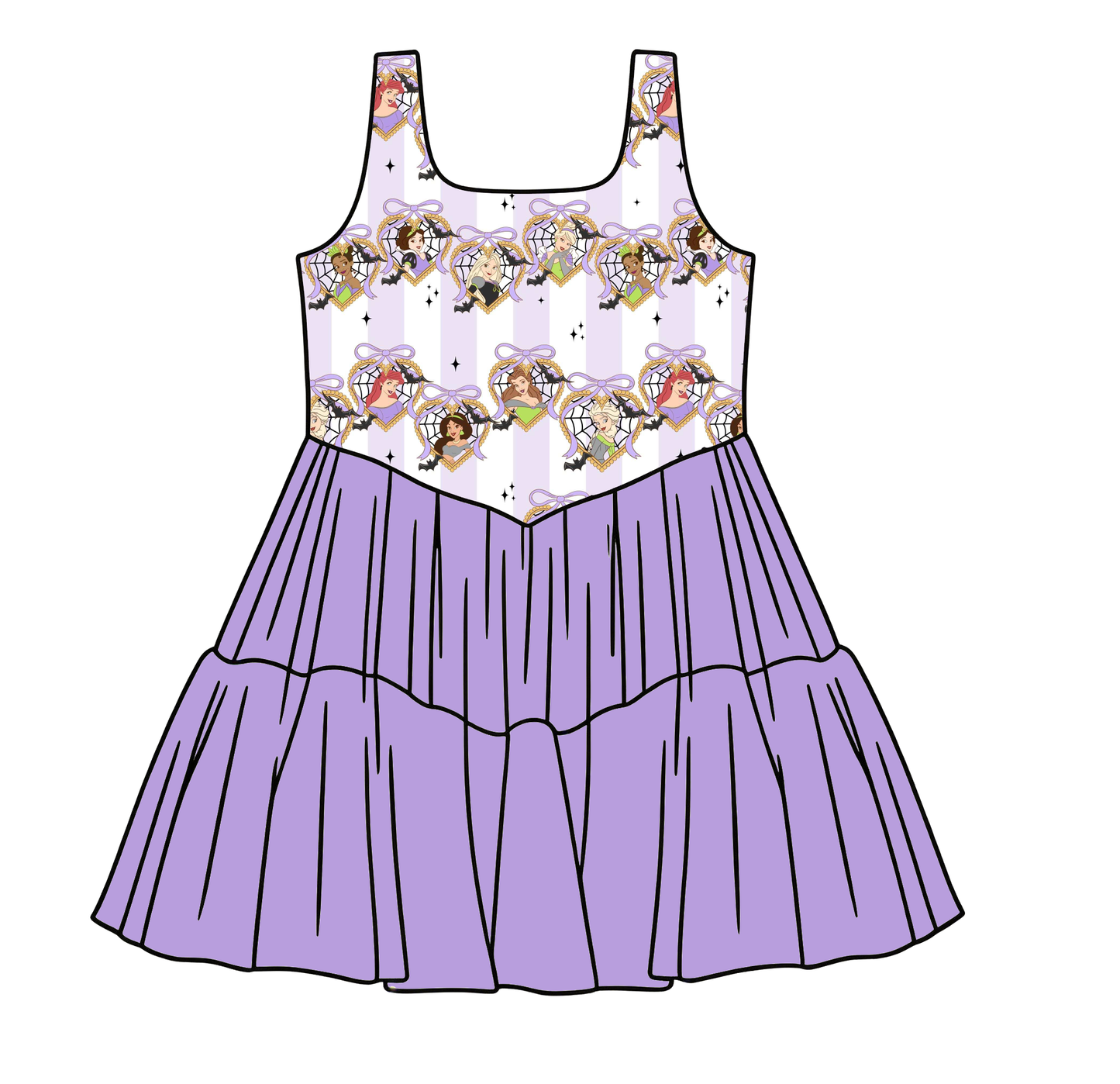 Spooky Princess Twirl Dress