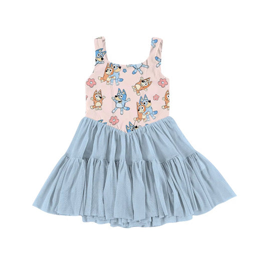 Bluey + Bingo twirl dress