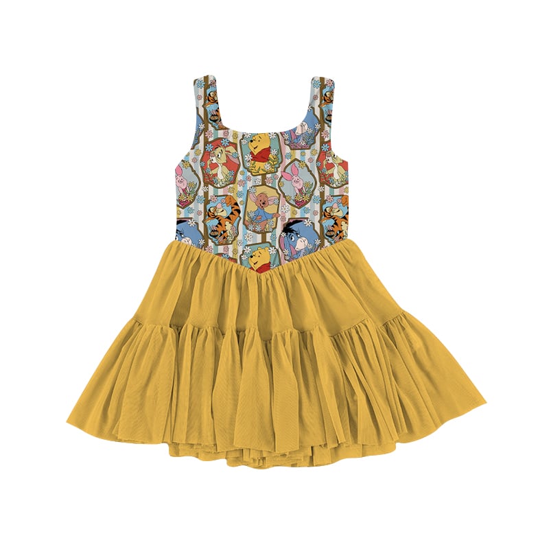 Pooh and friends twirl dress
