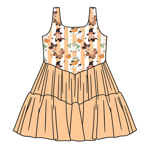 Spooky Toys Twirl Dress