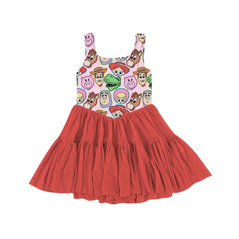 Woody + friends twirl dress