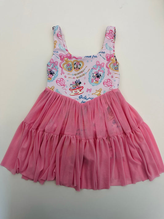 Besties twirl dress