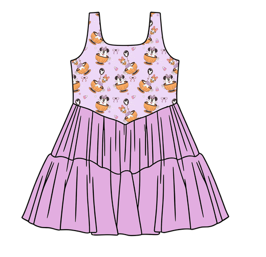 Spooky Teacups Twirl dress